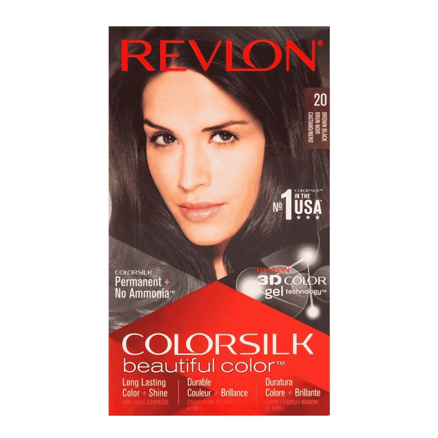 Revlon Color #20 Brown Black